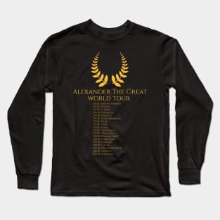 Alexander The Great World Tour Long Sleeve T-Shirt